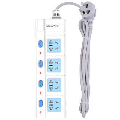 

Han Electric KEG HD-1004K-18 18 meters 4 children&39s protection door independent switch socket plug plug-in board power board