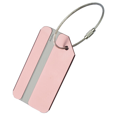 

Xinqin путешествия алюминиевый сплав багажная карта металлический посадочный талон чемодан проверенная карточка тележка коробка логотип лицензирование легкий порошок