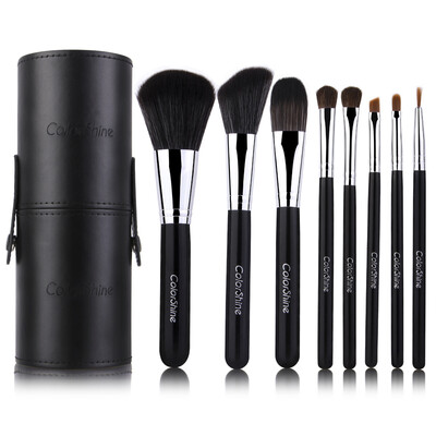 

Jingdong supermarket] excellent family (UPLUS) ColorShine series of animal hair drums 8 makeup brush (make-up brush eye shadow brush brush brush