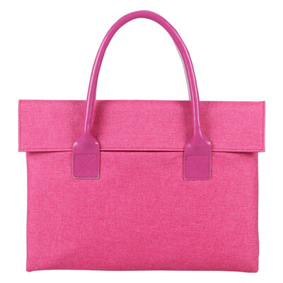 

Variety cat baibianmao simple series of men&women Apple Lenovo Microsoft handbag fashion business casual notebook anti-splashing computer bag 156 inches gray