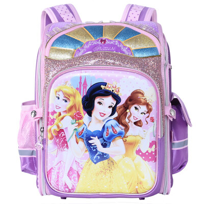 

Дисней принцесса кровать мешок свежий и простой EVA мультфильм рюкзак учеников начальной школы рюкзак сумка PB0286B фиолетовый