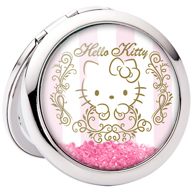 

HELLO KITTY Hello Kitty Makeup Mirror Romantic Creative Gift Birthday Gift Valentine&39s Day Gift Portable Portable KT1601