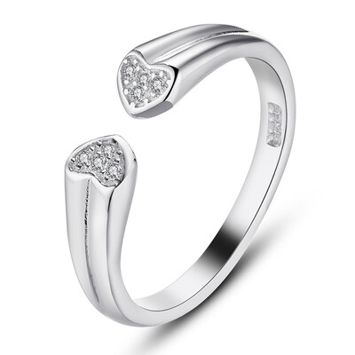 

Maltia Heart Shape Mystic Sterling Silver Ring