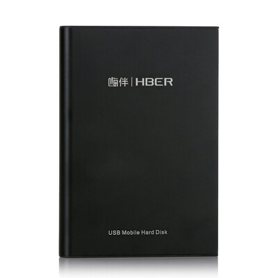 

Hi HBER HD100 320GB мобильный жесткий диск USB3.0 интерфейс 2,5 дюйма черный