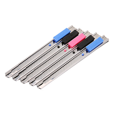 

Morning light M & G ASS91442 automatic lock metal trumpet pen sharp knife knife knife 9mm5 loaded color random