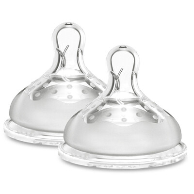 

Jingdong supermarket] small white bear mother to be really pacifier wide caliber baby pacifier liquid silicone nipple  into the equipment 09773