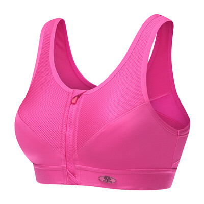 

Yvette (YVETTE) sports underwear function underwear no steel sports fitness vest-style running shock bra SU6015 red 75A