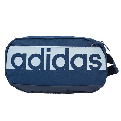 

阿迪达斯（Adidas）休闲运动 潮流款腰包 S99984 学院藏青蓝色