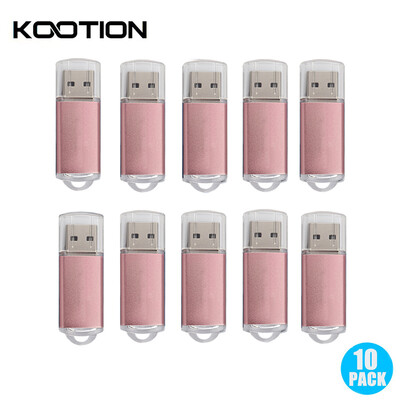 

10Packs USB Flash Drive 16GB 8GB 4GB 2GB 1GB Memory Stick Rose Gold