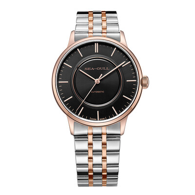 

SeaGull men's simple retro business automatic mechanical watch