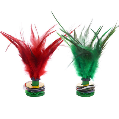 

Nuffle Leaf Naphele Multicolored Chicken Shuttlecock Shuttlecockcock Shuttlecock Kick Tram Base Tournament Training Special (3 Pack
