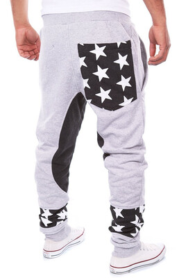 

Men Casual Trousers Cotton Long Harem Pants