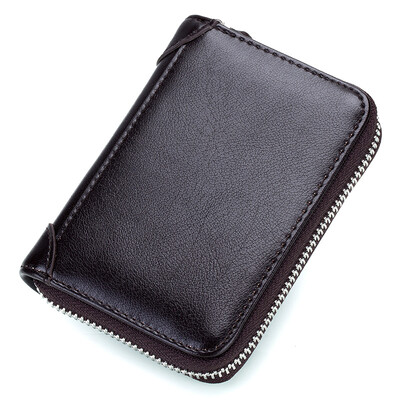 

Antimagnetic real pickup cover zipper scanning documents&cattle 18 card packet pickup