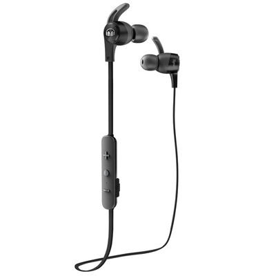 

Monster iSport Достижение BT Love Беспроводная гарнитура Bluetooth с гарнитурой Наушники с наушниками Наушники Наушники Бегущие наушники Черный