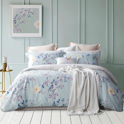 

TEVEL print cotton bed set/bed kit (duvet cover/bed sheet/pillowcase