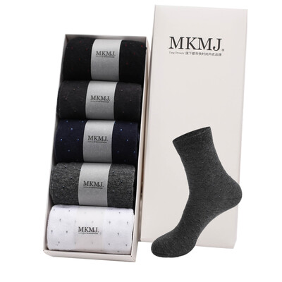 

[Супермаркет] MKMJ5 Jingdong двойной загружен мужской моды бизнес случайные носки хлопка