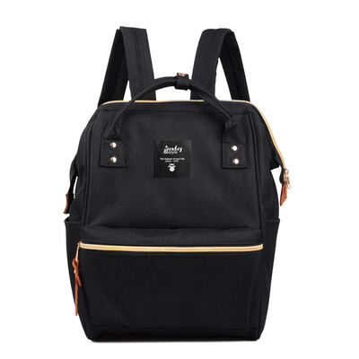 

New backpack female Japanese&Korean college students wind bag male leisure travel backpack Oxford cloth laptop bag