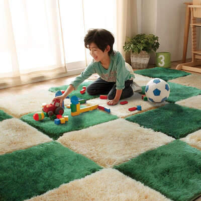 

Miami Jingdong shop for living room bedroom carpet tiles 40 40cm water pink four loaded