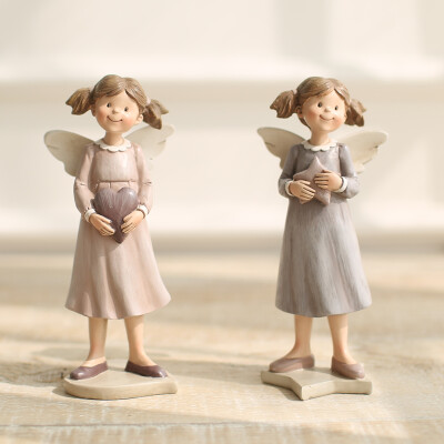 

[Jingdong Supermarket] Yimi home creative jewelry angel ornaments two sets