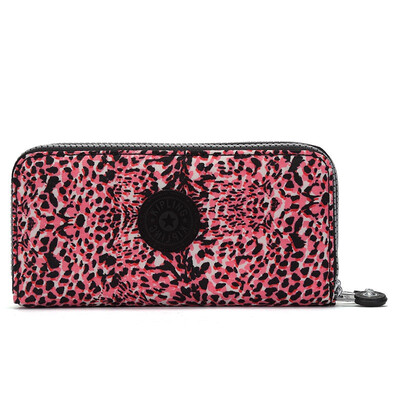 

Kipling KPlin fashion handbags short wallet K15068 purple scales printed
