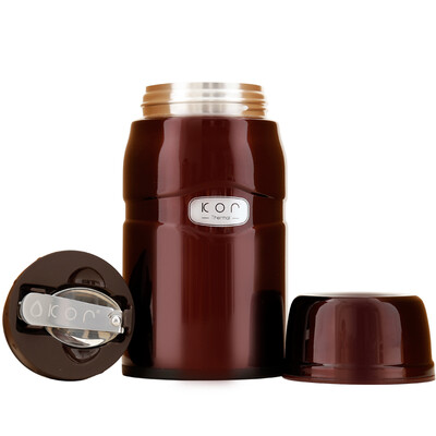 

Jingdong supermarket KOR stainless steel vacuum insulation food cans 750ml soil Hao gold HBK-JAR002
