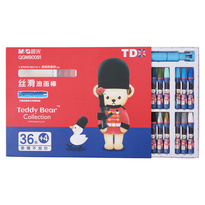 

Dawn M & G QGM90091 Teddy upgraded version of the oil painting stick 36 4 36 color box