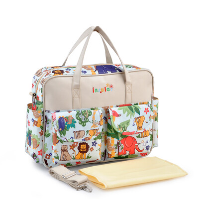 

Insular 6069 Multifunctional Mummy Bag Большая емкость для материнства и детского пакета Женская одежда для животных