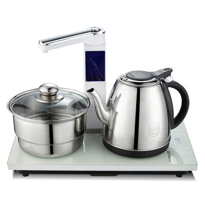 

QLT automatic water bottle kettle electric tea tray 304 stainless steel electric kettle electronic tea tray tea machine tea set QLT-T108A