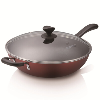 

[Jingdong Supermarket] Supor 32CM Colorful easy to clean non-stick wok PC32S3