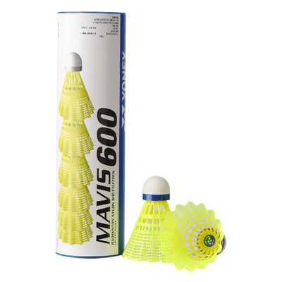 

[Jingdong Supermarket] Younikes YONEX badminton plastic nylon ball M600 white Japanese resistant king