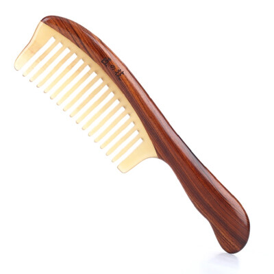 

Jingdong Supermarket] Carpenter Technology (Mr.Green) -7108 Suan Mu comb combs straight hair small comb massage dense tooth comb