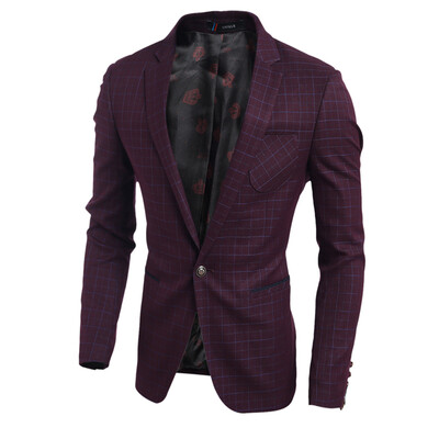 

Mens Fashion Casual Suit Coat