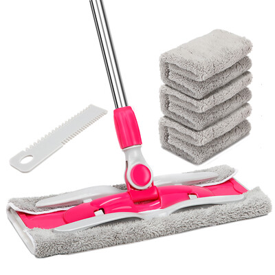 

Home Jie JJ-PB02 flat mop tow muffle towel can be dragged to drag the cloth cloth flat plate surface 395cm send original mop 2