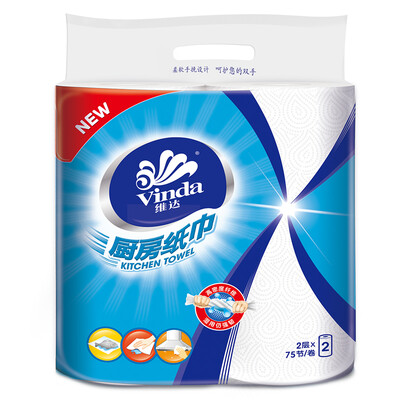 

Vinda roll kitchen paper 75 * 2 roll drops pattern