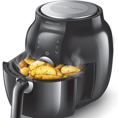 

LOCK & LOCK EJF341BLK air frying pan multi-purpose multi-purpose pot oil-free fryer upgrade section
