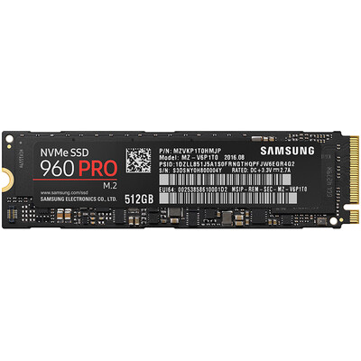 

SSD накопитель SAMSUNG 960 PRO M.2 NVMe