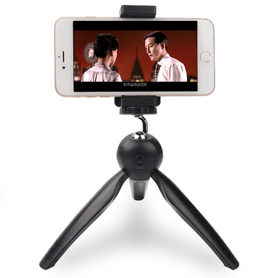 

ESCASE tripod SLR mobile phone stand three-leg stand 35-6 inch mobile phone&SLR camera general ES-T1 elegant black