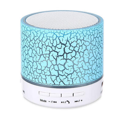 

A9 LED Glow Colorful Lighting Speaker Mini Portable Wireless Bluetooth Speakers with Handsfree Microphone Radio For iPhone