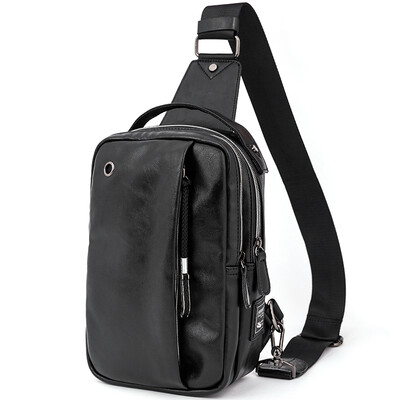 

Hedge (herder) 0918E fashion Japan and South Korea trend chest pack function package black