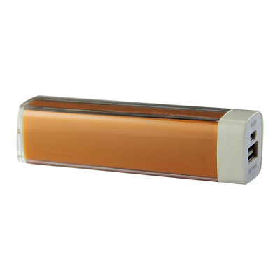 

2600mAh Power Bank USB Блок батарей 2.0 Порты USB Литий-полимерный аккумулятор внешний аккумулятор для смартфонов Orange