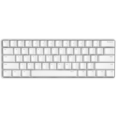 

ikbc new poker2 Type-C 61 ключ мини-механическая клавиатура PBT keycap оригинальная черри-вал белый черный вал