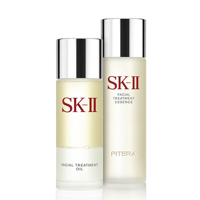 

SK-II PITERA Skincare Essential Oils Miracle Experience Skincare Set (Essential Oil 50ml + Skincare Essence 75ml) (Face Essential Oil Replenishing Hydra