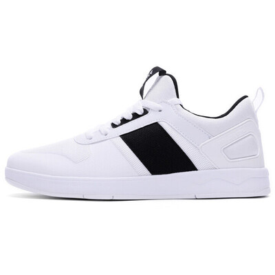 

Anta ANTA men&39s shoes 91648010-7 fashion stitching trend sports shoes comfortable low-heeled casual shoes Anta white black 39