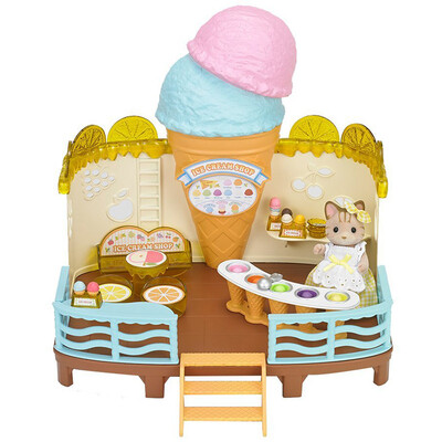 

Jingdong Supermarket] Senbeier family girl gifts every family toy simulation doll doll - ice cream factory SYFC52288