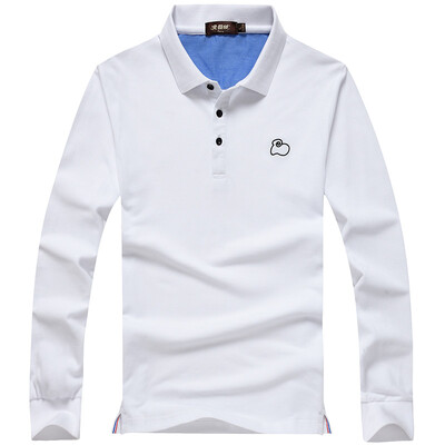 

BEJIROG Men's Long Sleeve POLO Shirt