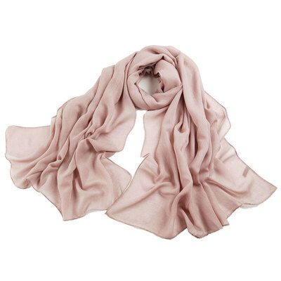 

Jingdong Supermarket] Antarctic (Nanjiren) scarf solid color Korean cotton and linen scarves spring and autumn scar four seasons wild air conditioning shawl watermelon red