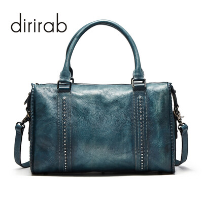 

Dirirab® Genuine Leather Womens Handbag Womens Boots Womens Leather Shoulder Messenger Bag Fashion Casual Hand