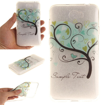 

Любовь дерево шаблон мягкой тонкой ТПУ резиновый силиконовый гель Дело Чехол для Huawei Y5 II