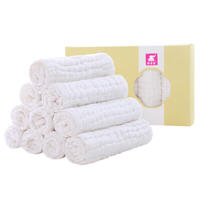 

Like elephibaby baby diapers 10 layers thickening washable gauze diapers newborns nano can wash diapers 46X17CM ten gift box