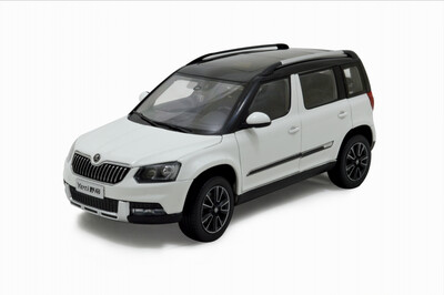 

118 scale Skoda Yeti 2013 diecast model car white